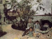 Paul Gauguin Picasso Street Garden oil on canvas